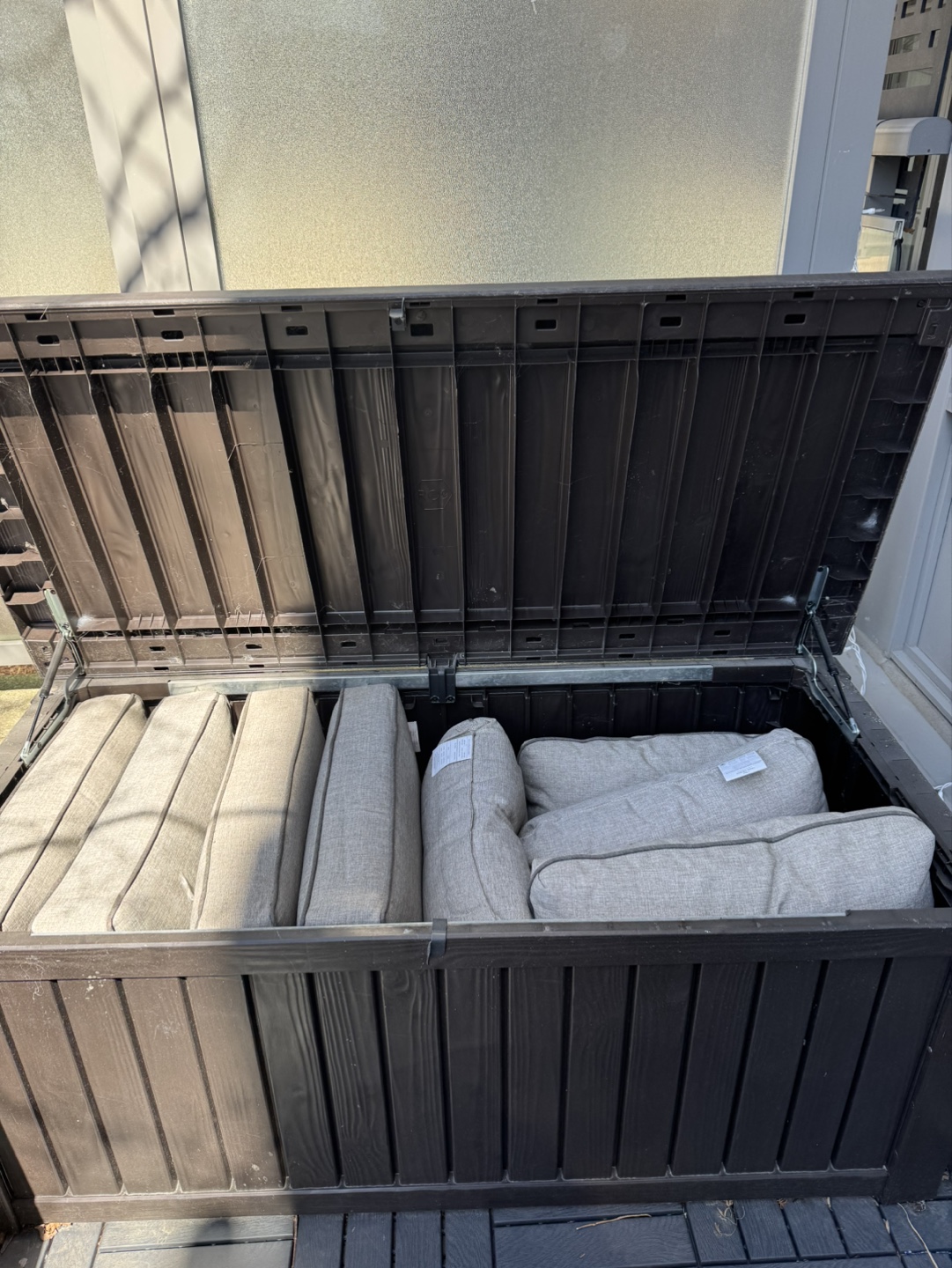 Outdoor Patio Furniture Set with Storage Box - photo 3
