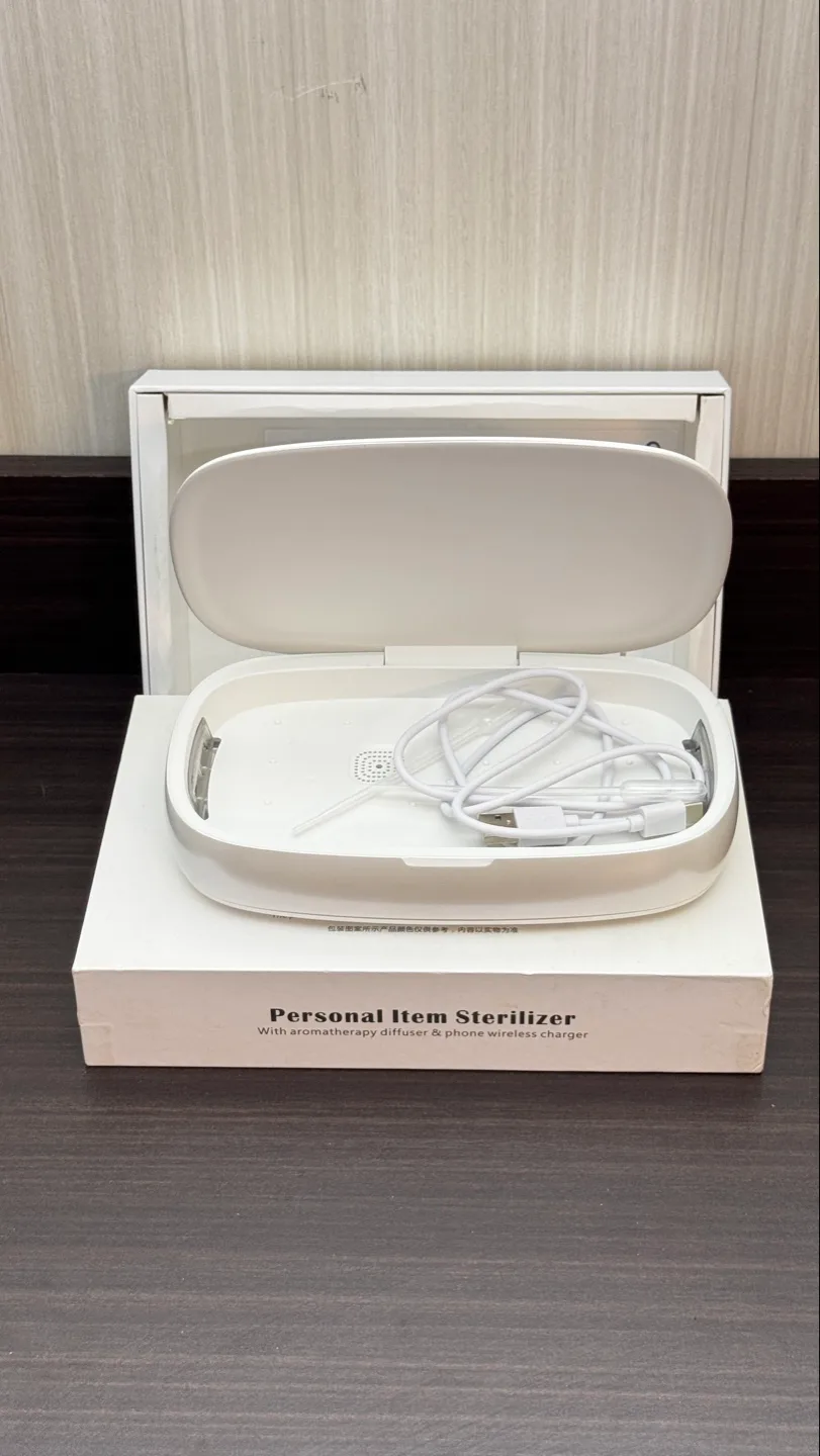 Personal Item Sterilizer with & Wireless Charger