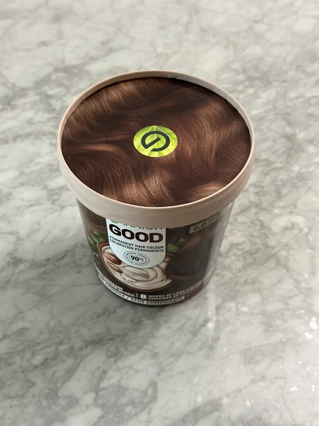 BNIB Garnier Good Permanent Hair Colour Shade 6.0 image indicator(2)