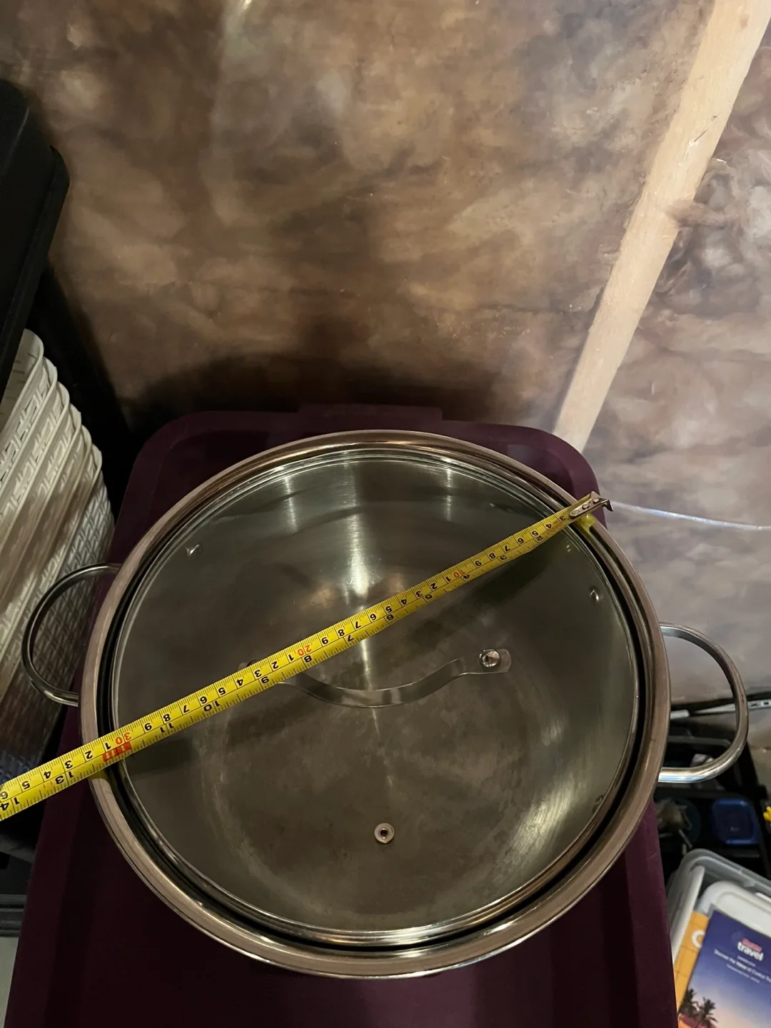 Stainless Steel Stock Pot with Lid image indicator(4)