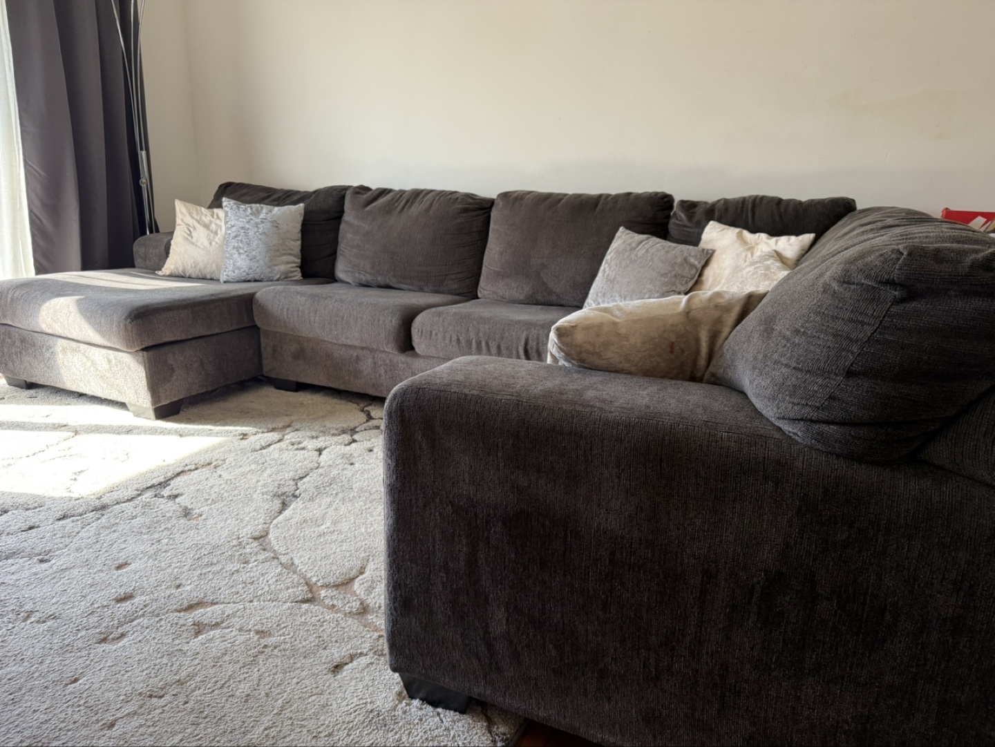 Dark Gray Sectional Sofa
