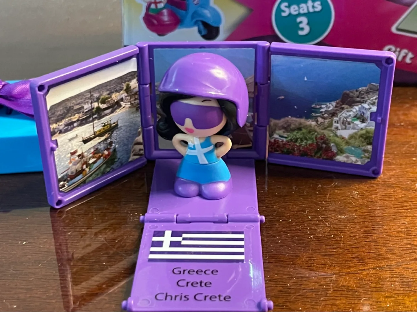 Gift'ems Series 2 Chris Crete Collectible Figure with Scooter image indicator(4)