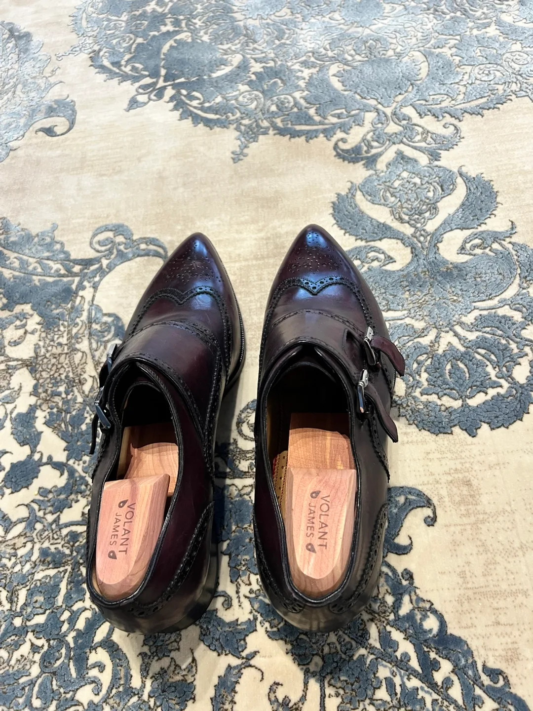 Christian Louboutin Men's Double Monk Strap Shoes. image indicator(3)