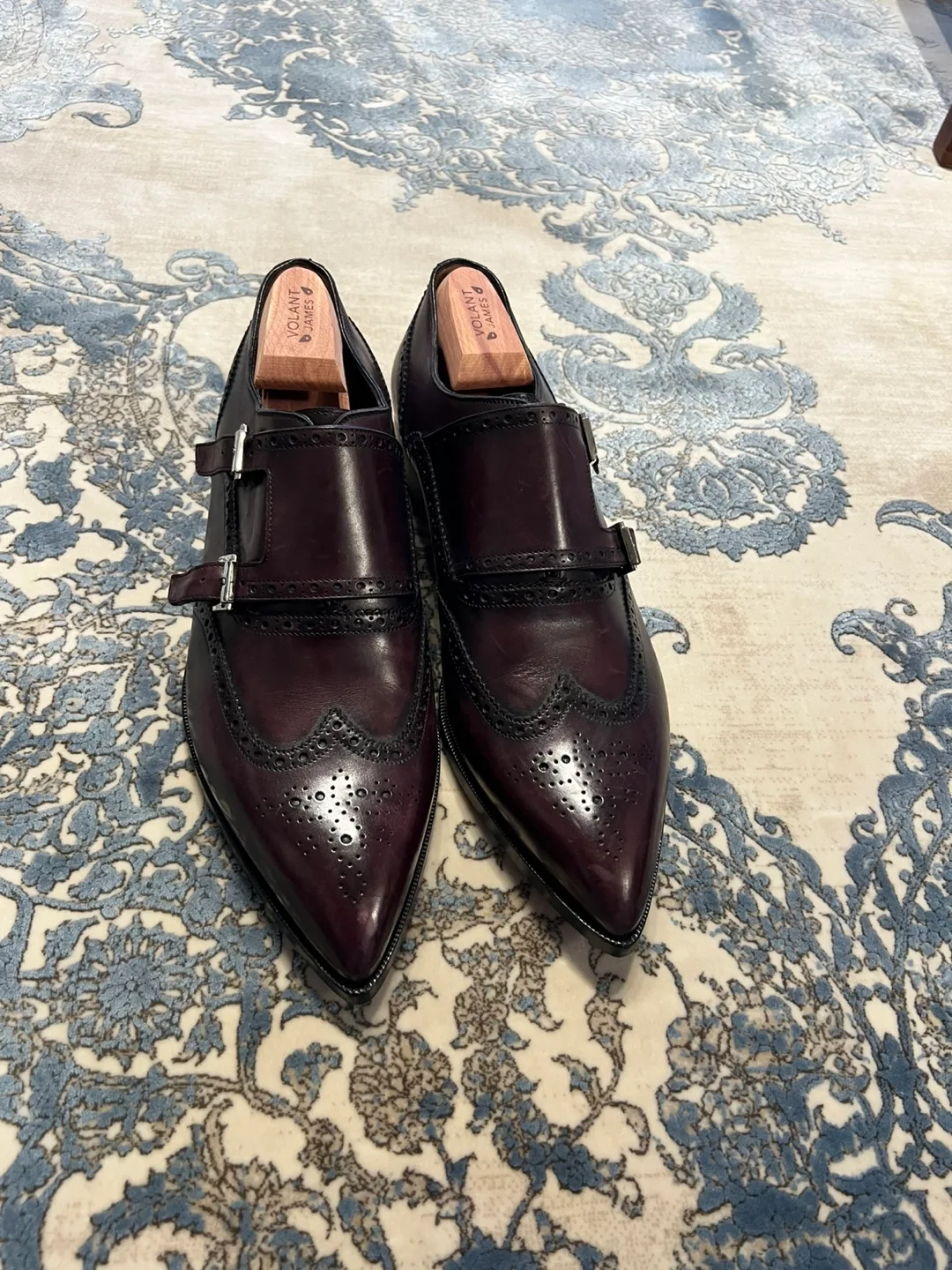 Christian Louboutin Men's Double Monk Strap Shoes. image indicator(2)