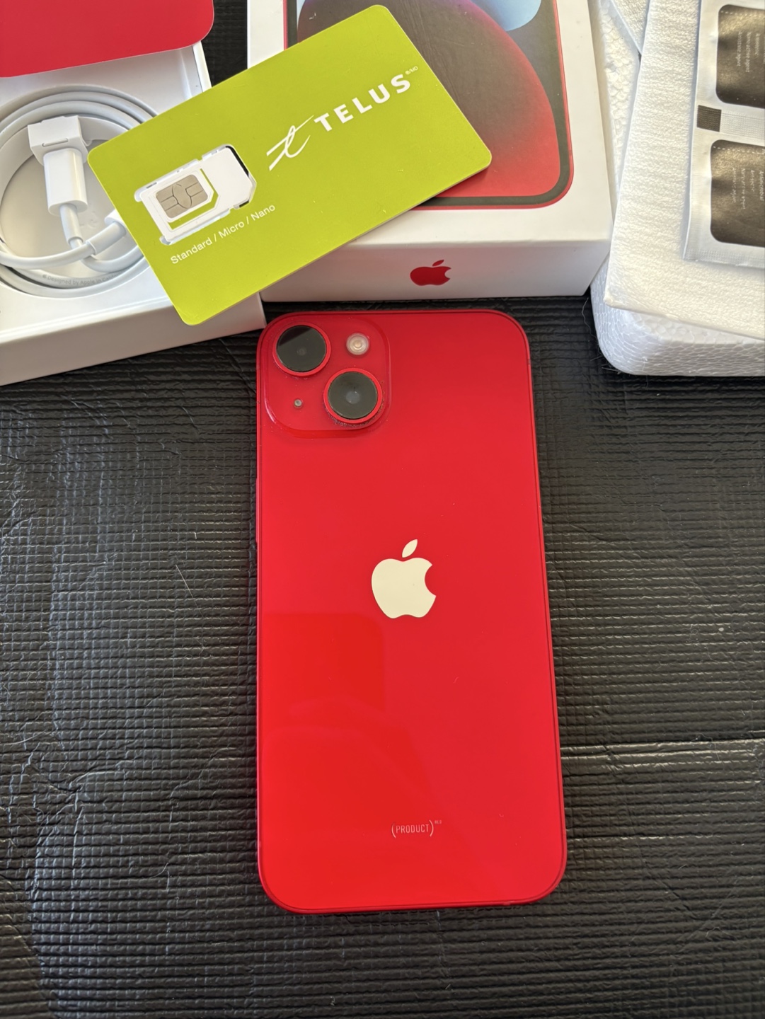 iPhone 14 (512GB) - PRODUCT(RED) - Unlocked + Full Kit - photo 4