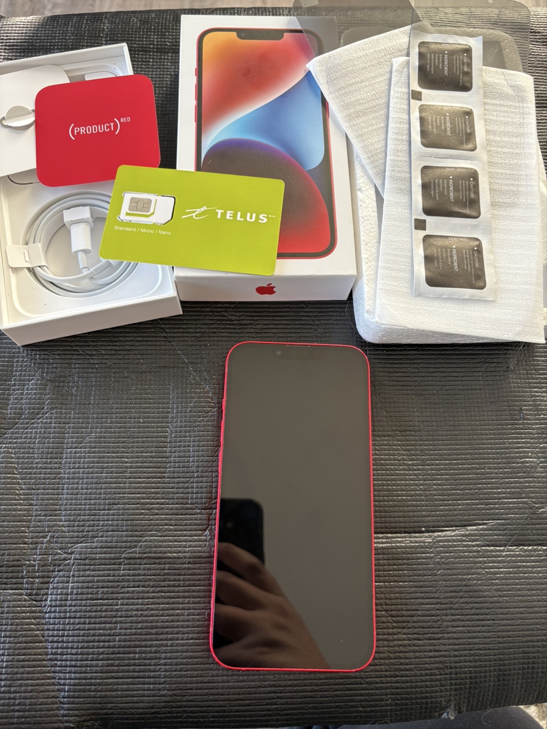 iPhone 14 (512GB) - PRODUCT(RED) - Unlocked + Full Kit - photo 2
