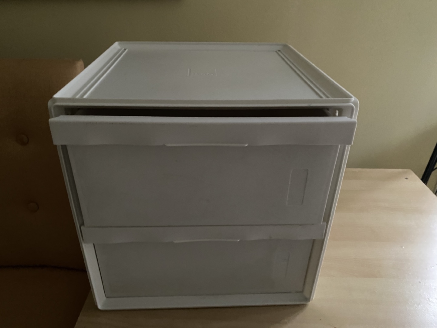 2-Drawer Plastic Storage Organizer