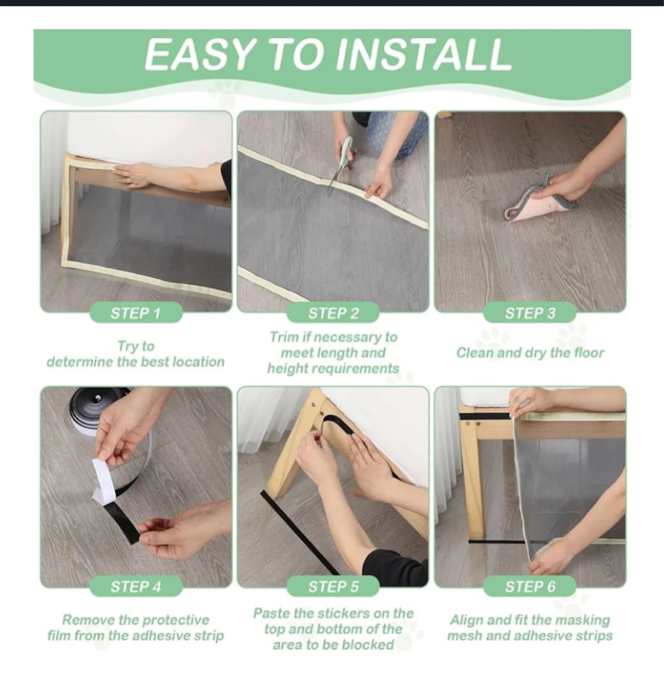 Pet Barrier for Beds & Sofas - Keeps Pets & Toys Out! image indicator(2)