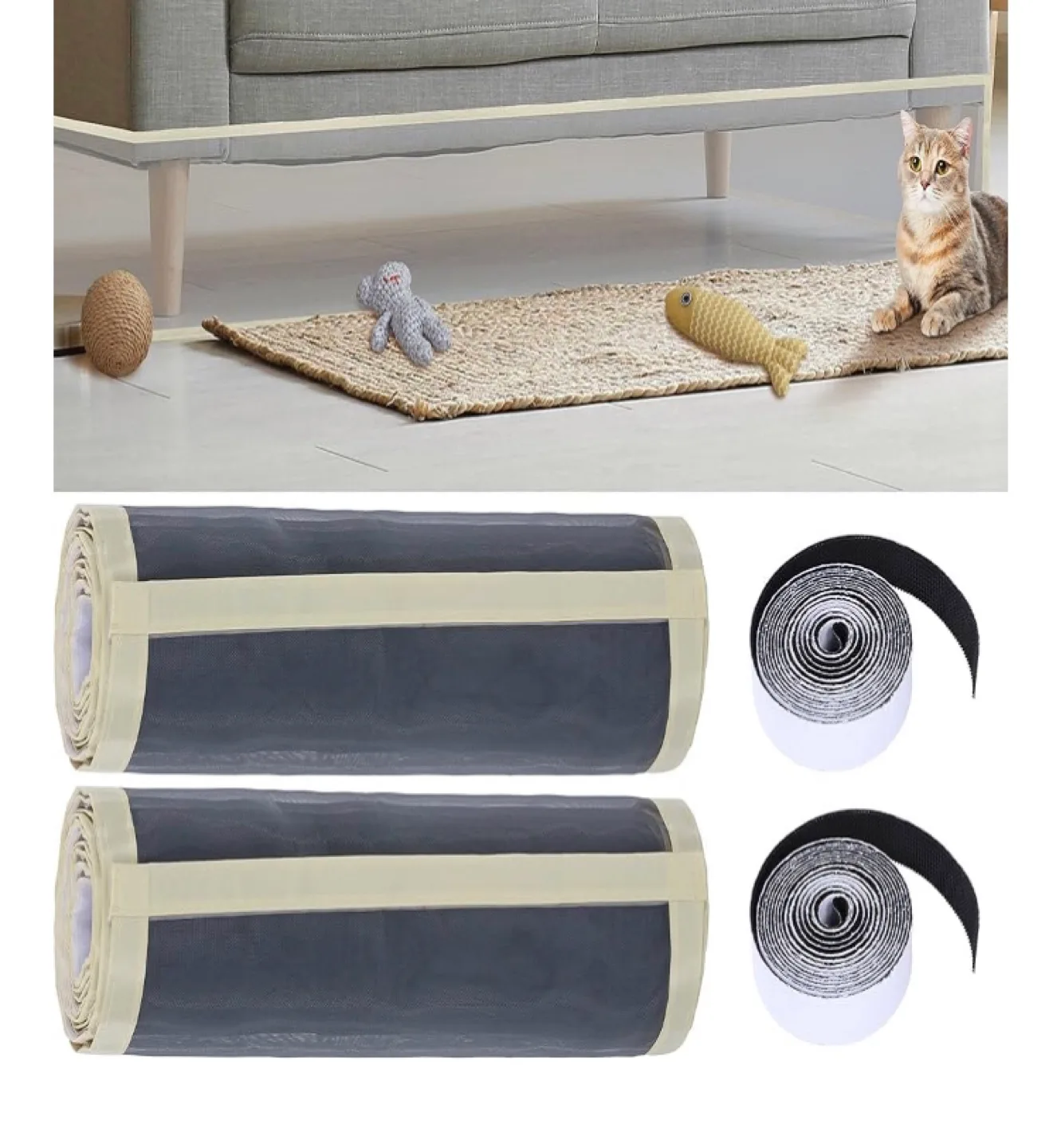 Pet Barrier for Beds & Sofas - Keeps Pets & Toys Out! image indicator(3)
