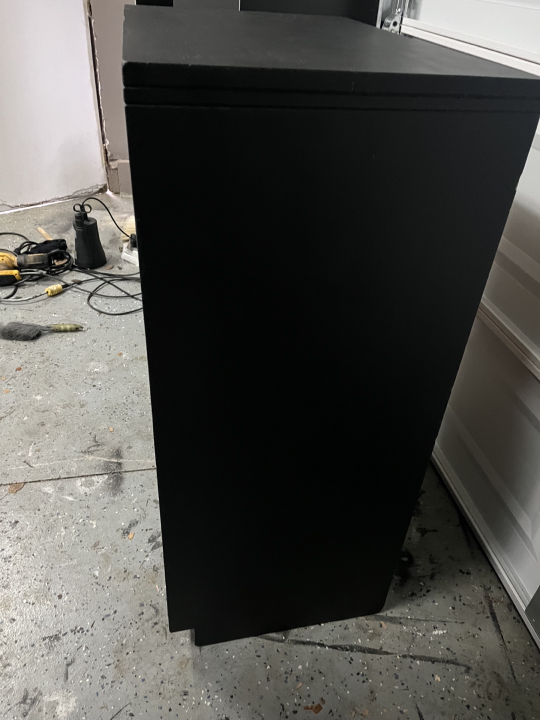 Beautiful Black Five-Drawer Chest of Drawers - photo 3