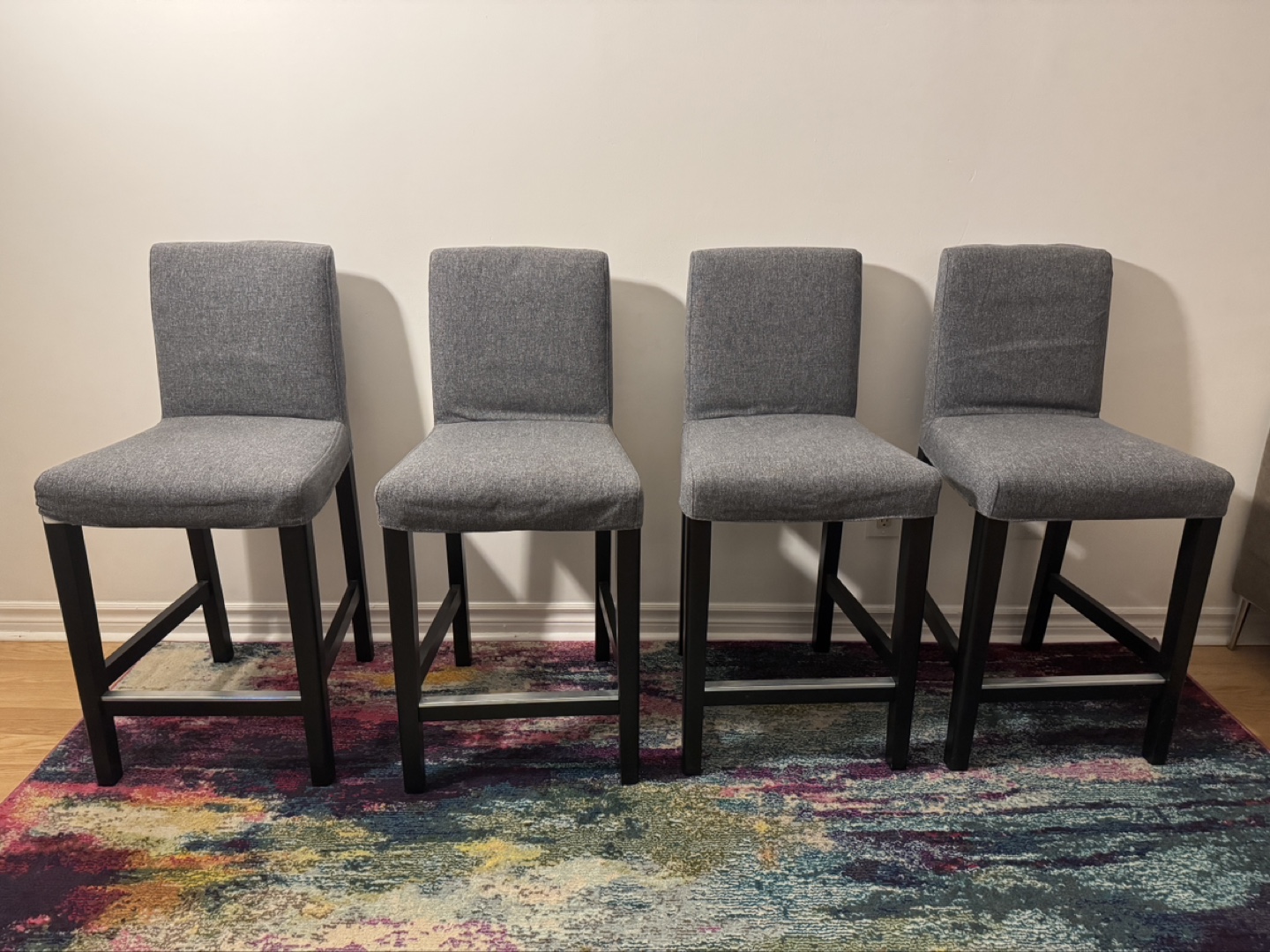 IKEA BERGMUND Bar Stools - Set of Four - photo 2