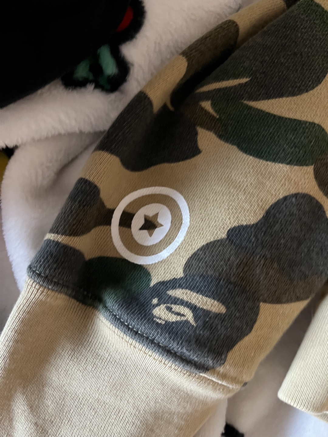 A Bathing Ape Camo Shark Hoodie - photo 3