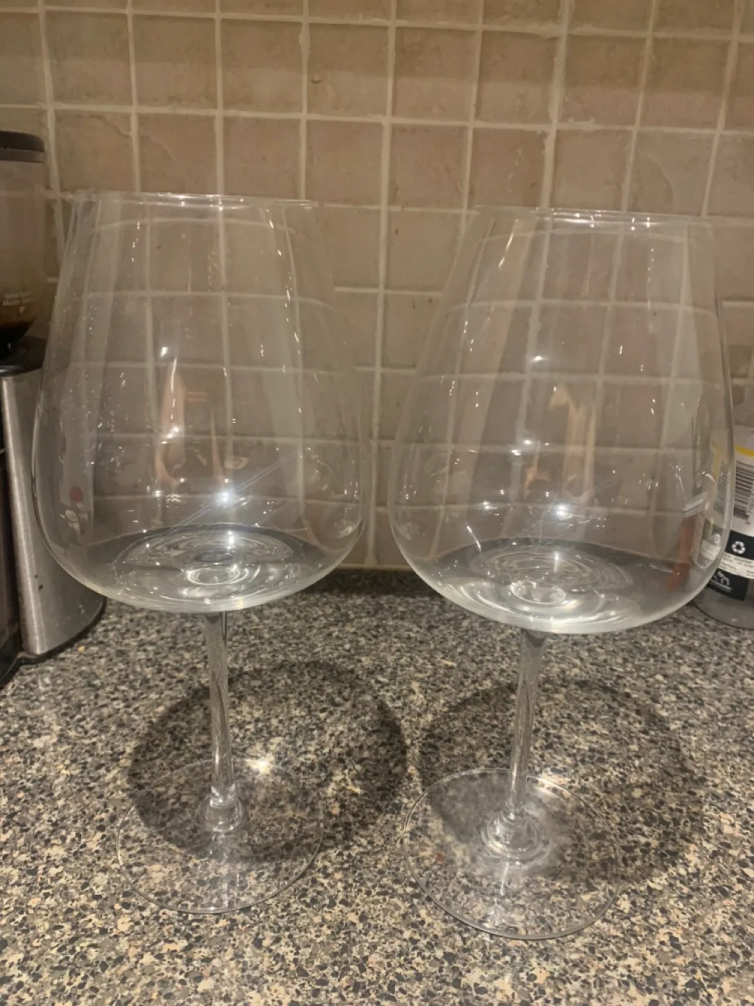 Large Wine Glasses - Set of Two thumbnail