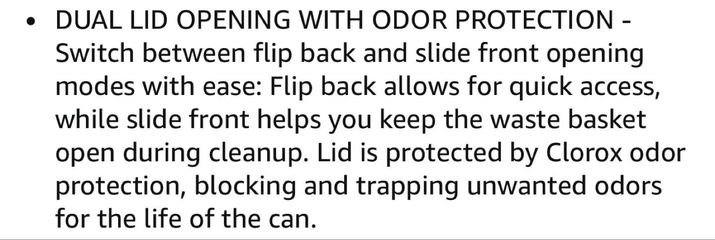 Glad Roomate Under Cabinet Trash Can - 1.5 Gallon image indicator(8)