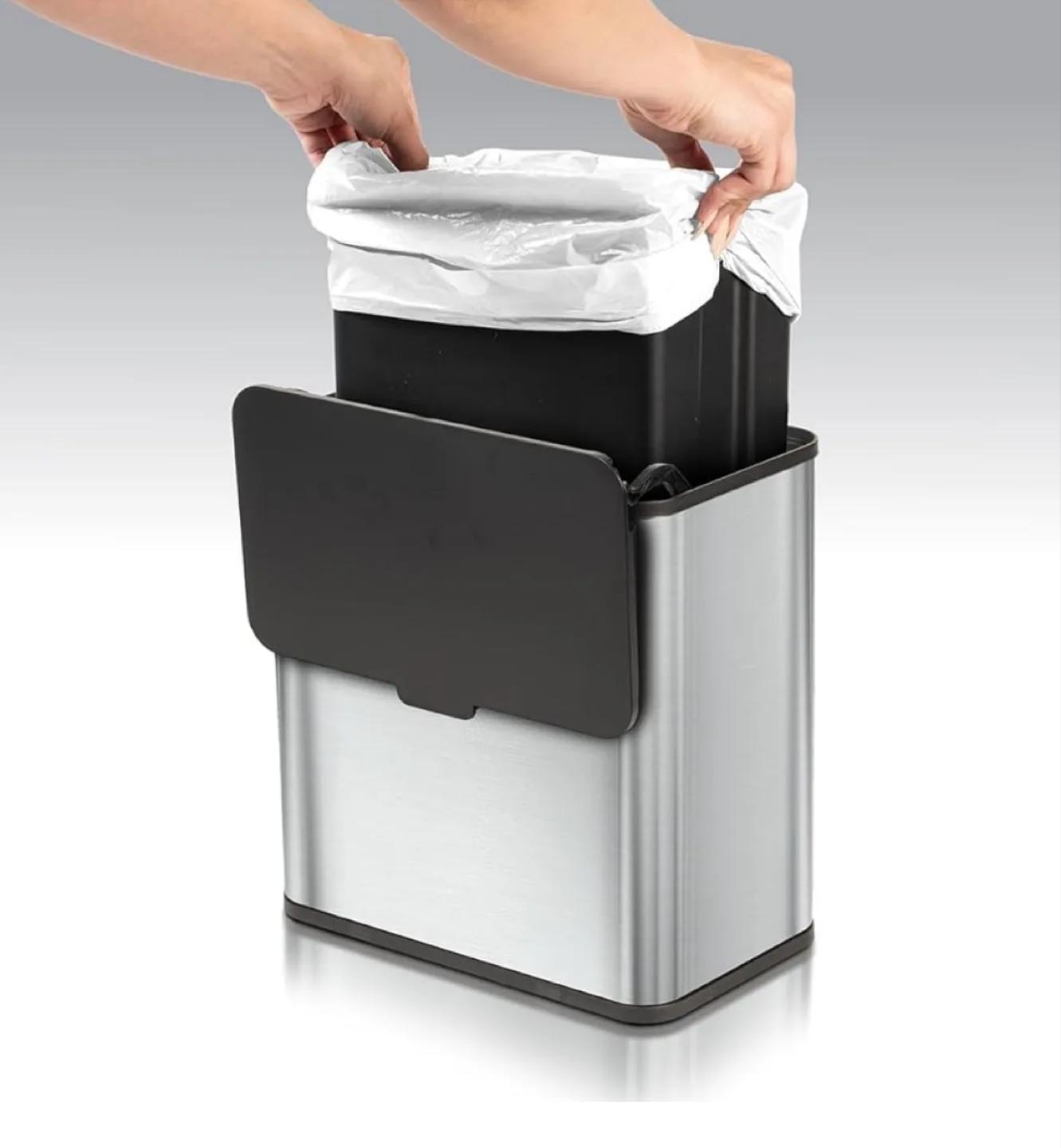 Glad Roomate Under Cabinet Trash Can - 1.5 Gallon image indicator(7)