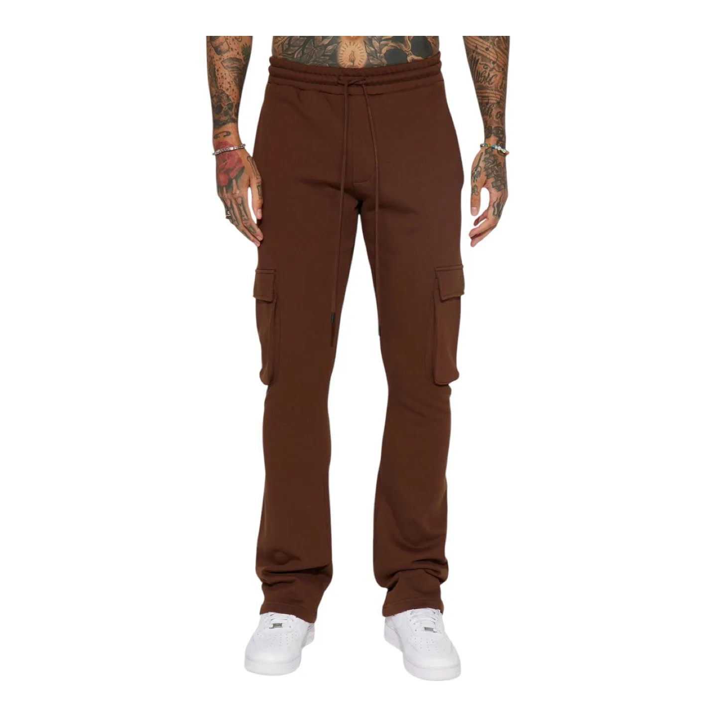Brown Cargo Sweatpants thumbnail