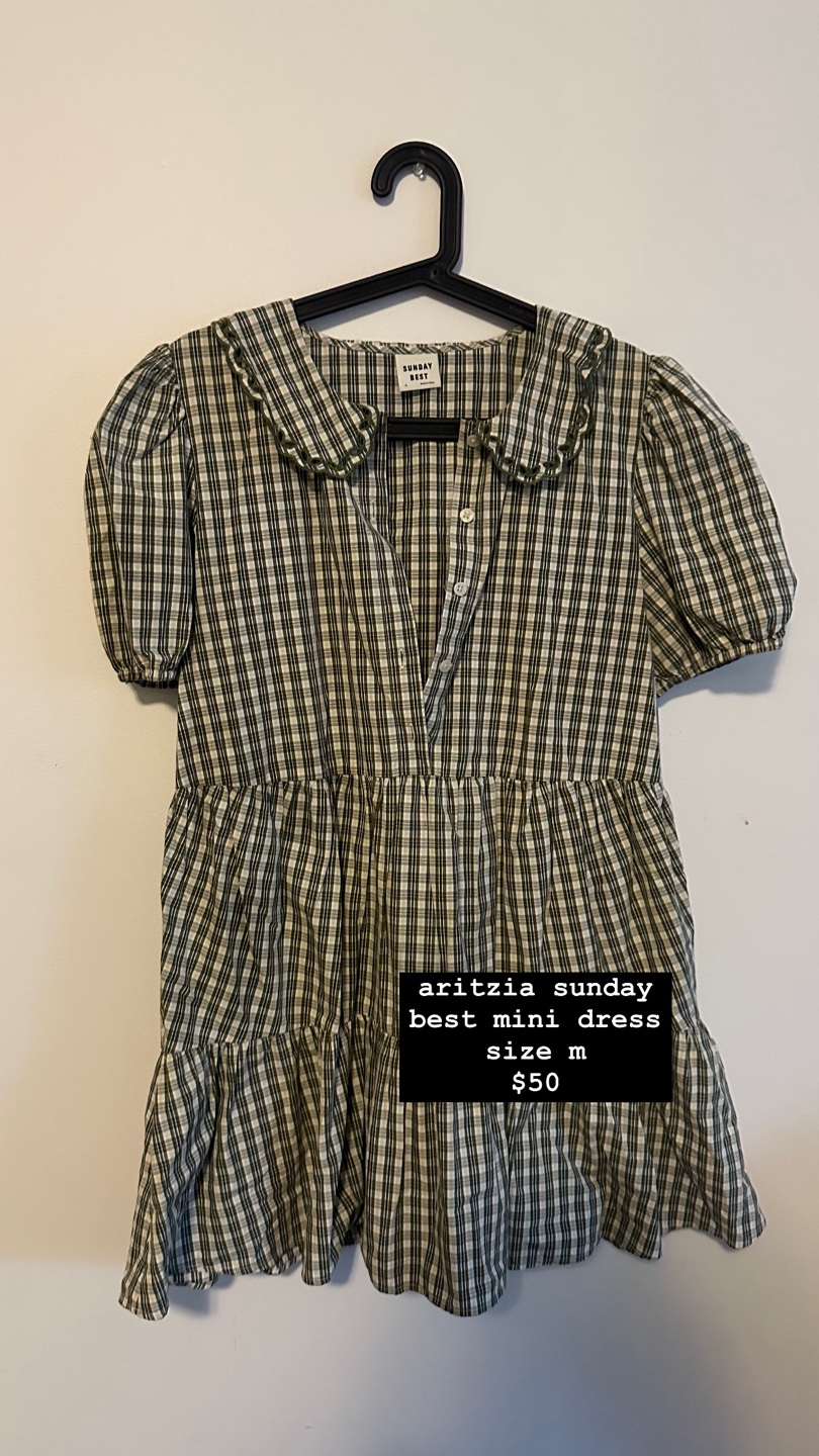 Aritzia Sunday Best Mini Dress - Size M