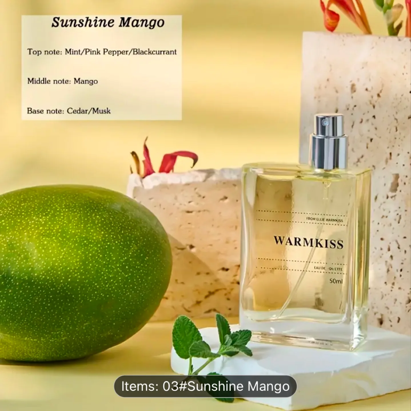 Warmkiss Sunshine Mango Eau de Toilette 50ml thumbnail