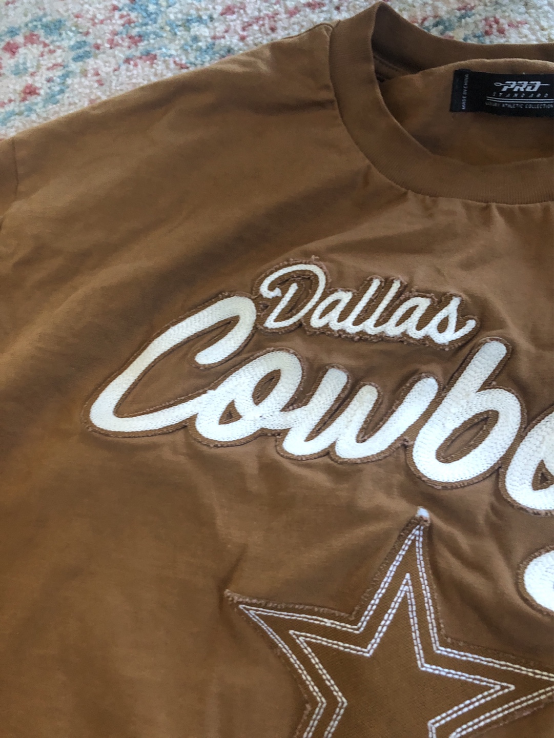 Dallas Cowboys T-Shirt - Brown - Size M - photo 2