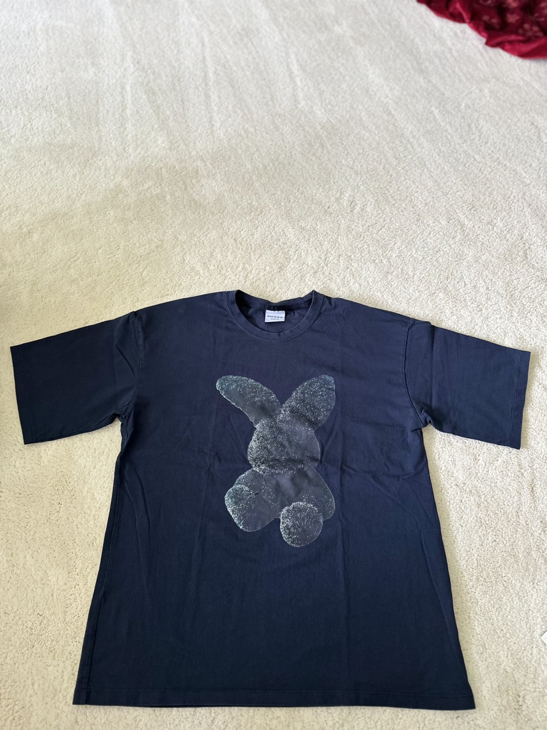 Acme de la Vie Dark Navy Bunny T-Shirt