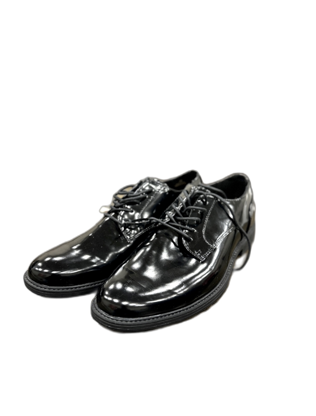 Men's Black Leather Dress Shoes - Size 10