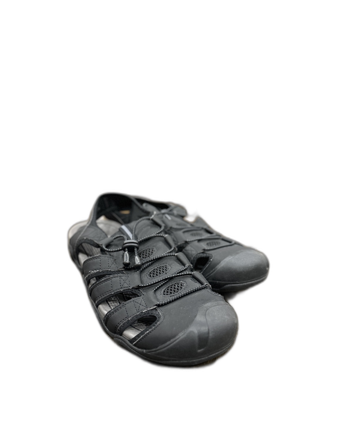 Men's Black Sport Sandals Size 12 - photo 3