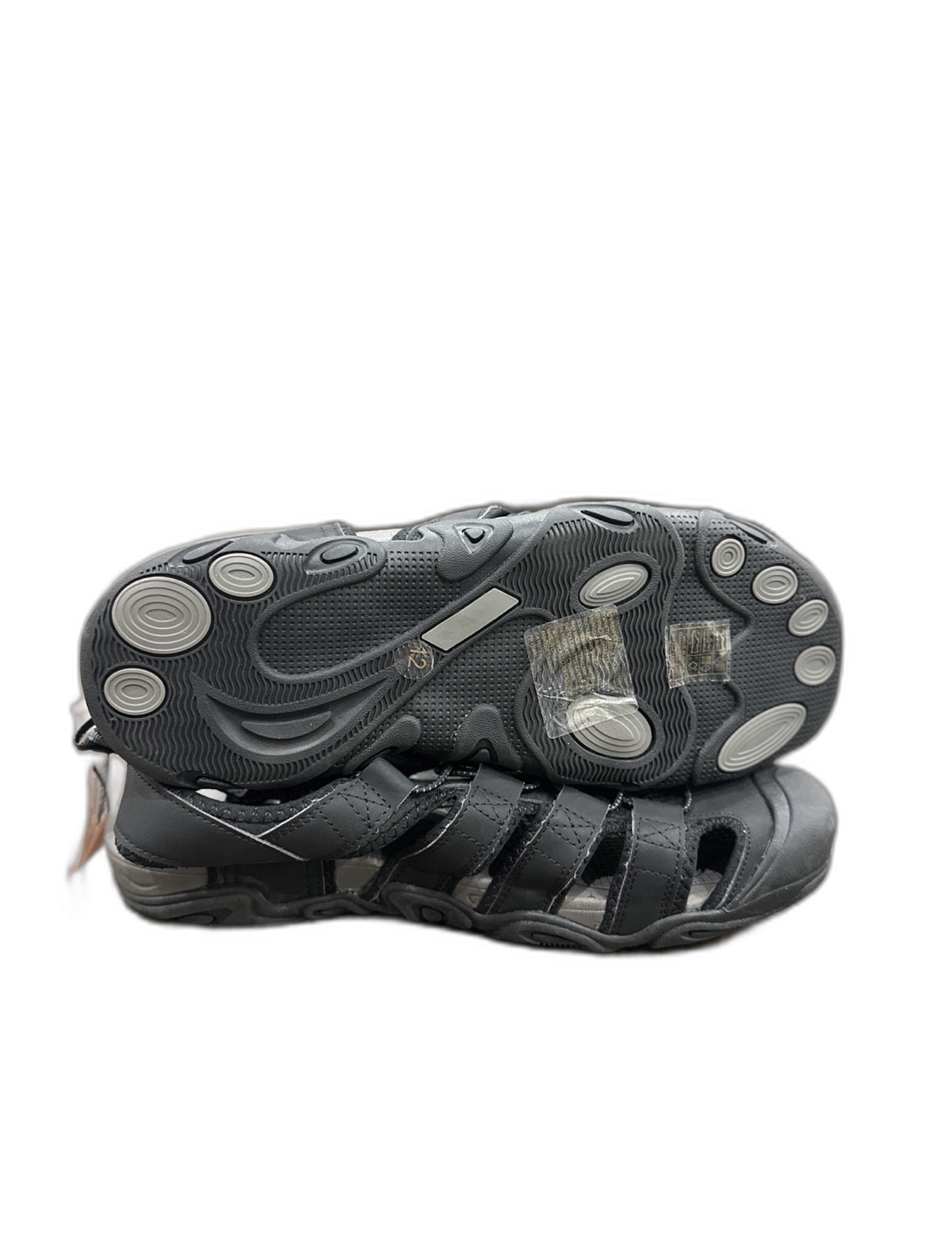 Men's Black Sport Sandals Size 12 - photo 2