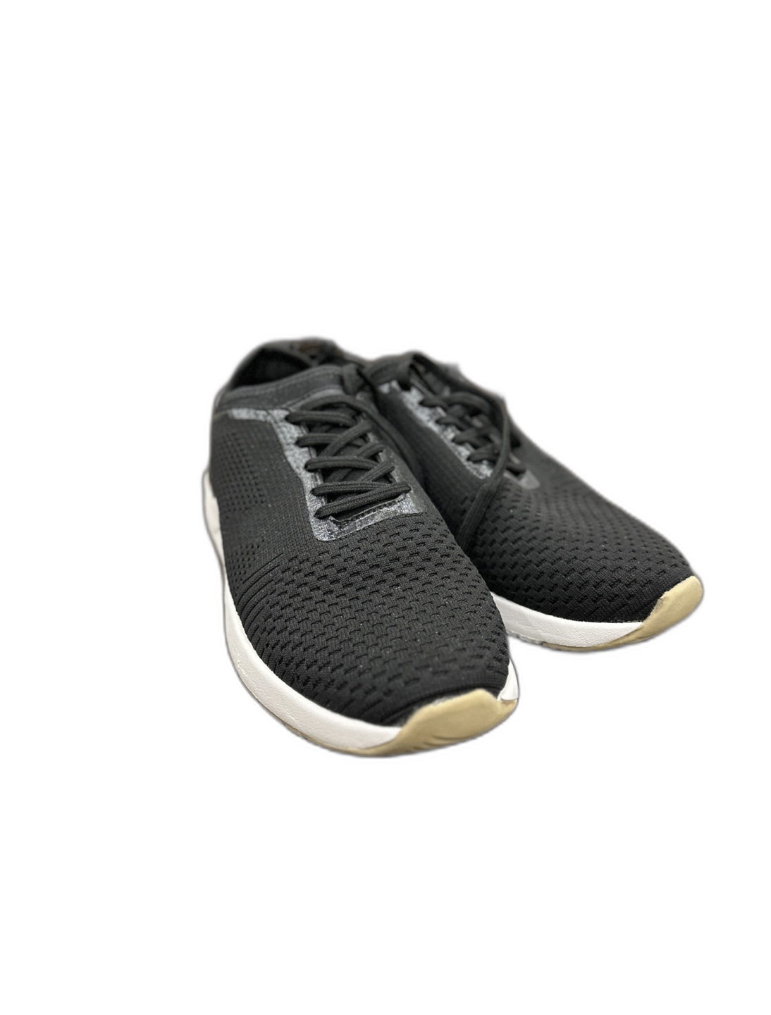 Black Knit Running Shoes