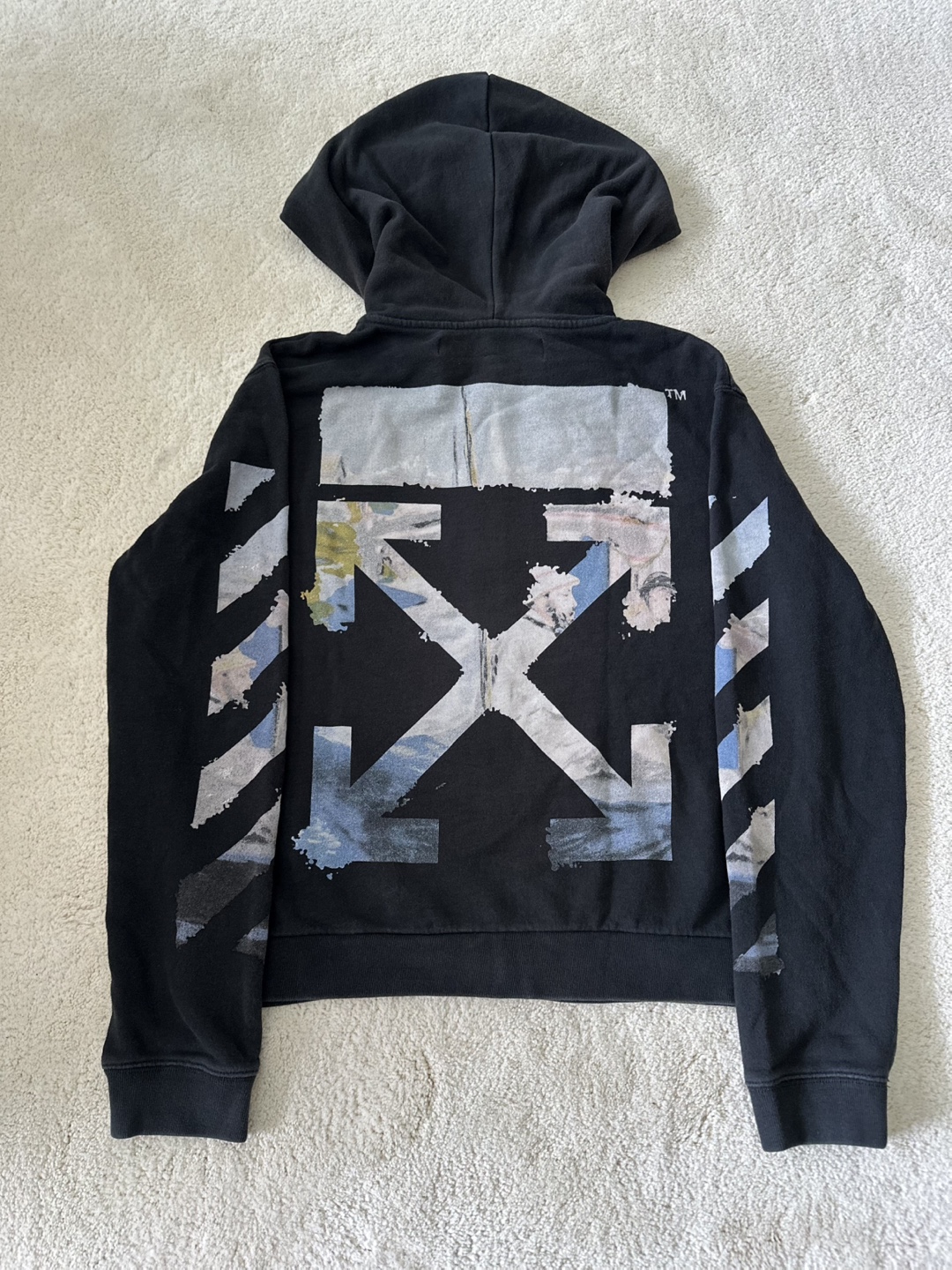 Off-White Diag Arrows Zip-Up Hoodie - photo 2