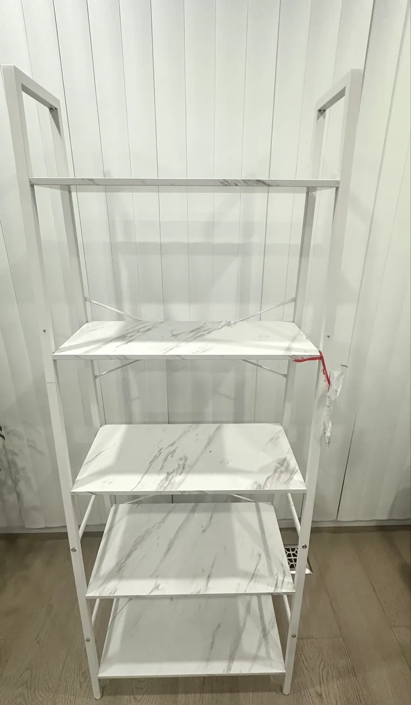 Five-Tier Ladder Shelf - White image indicator(6)