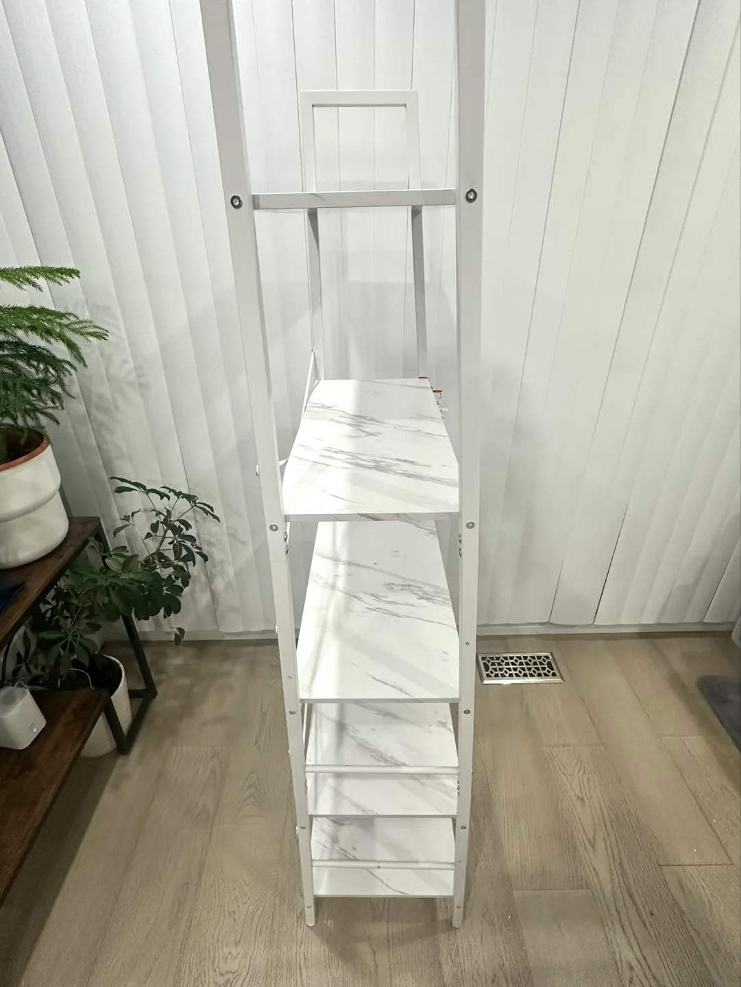 Five-Tier Ladder Shelf - White image indicator(8)