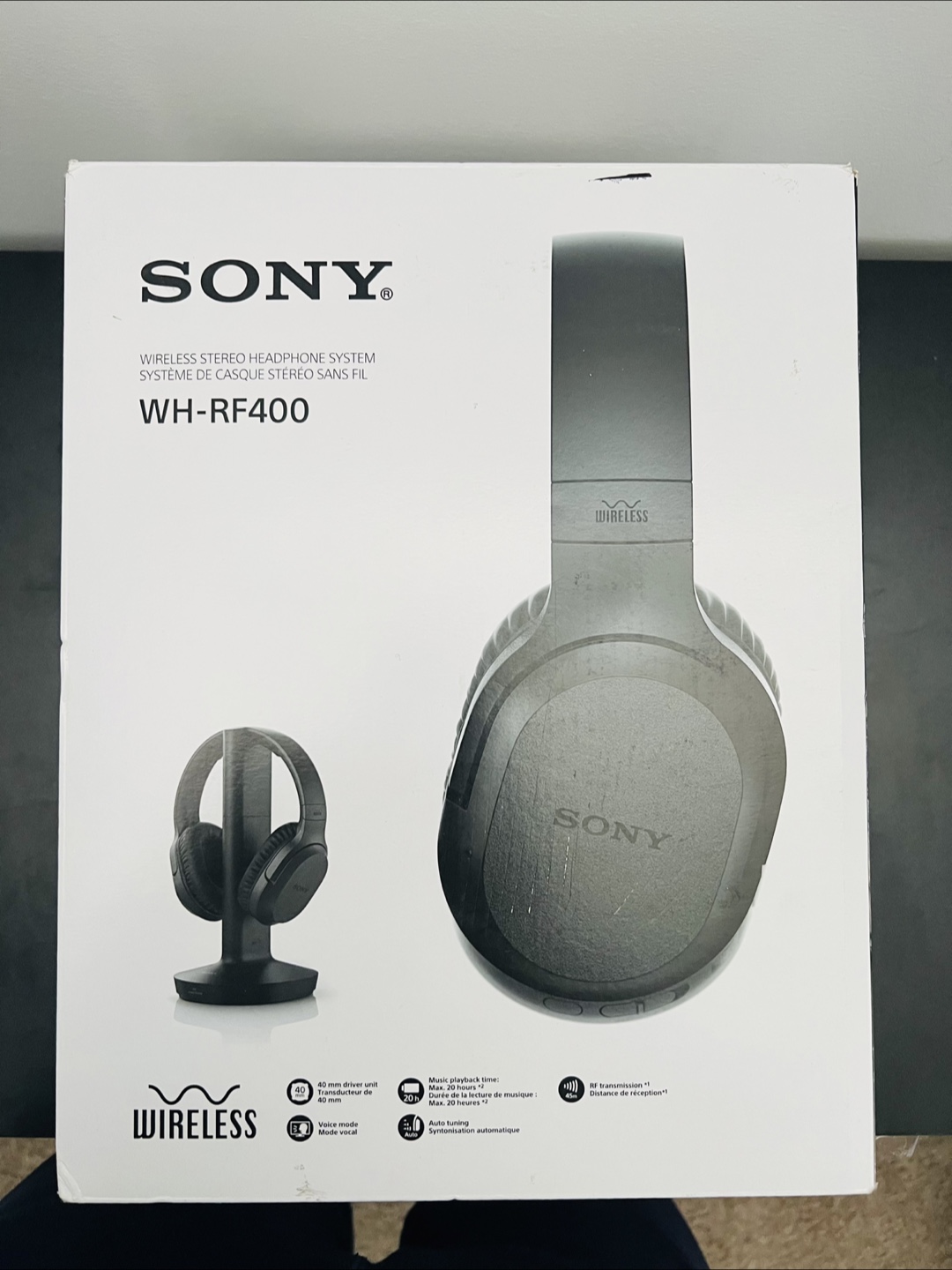 Sony WH-RF400 Wireless Home Theater Headphones