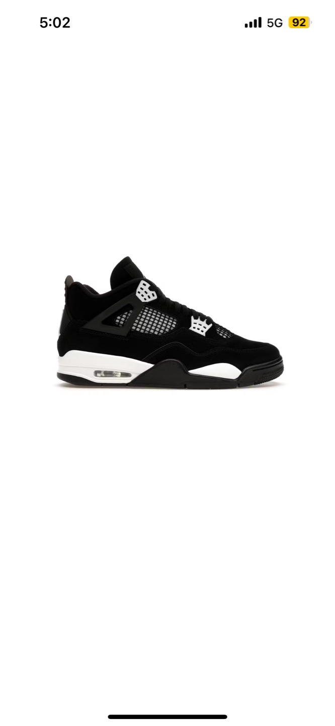 Air Jordan 4 Retro White thunders