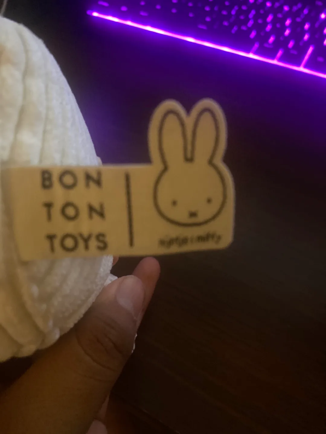 Bon Ton Toys Miffy Corduroy Plush image indicator(2)