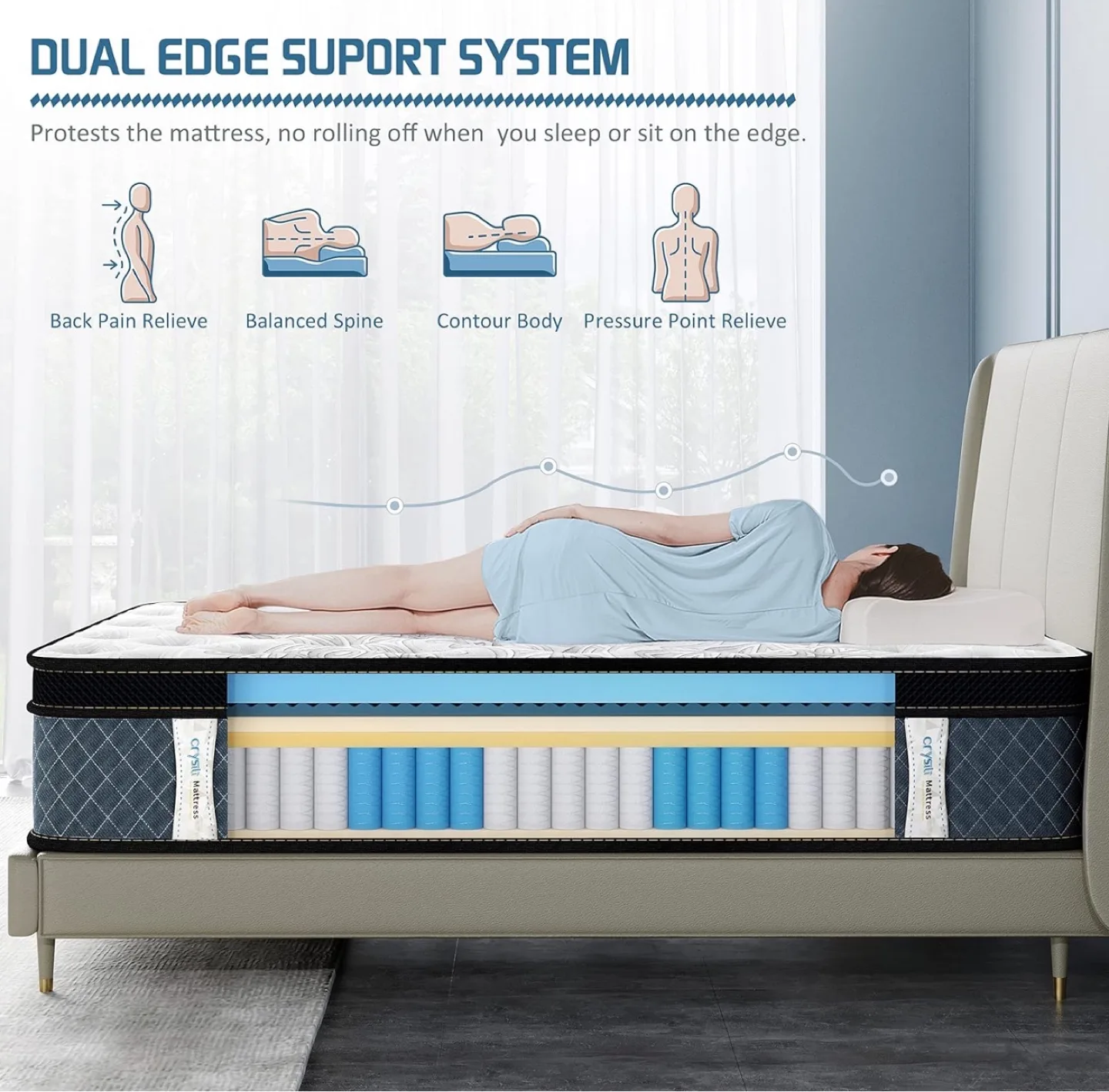 Crysiti Premium Mattress - Queen Size image indicator(3)