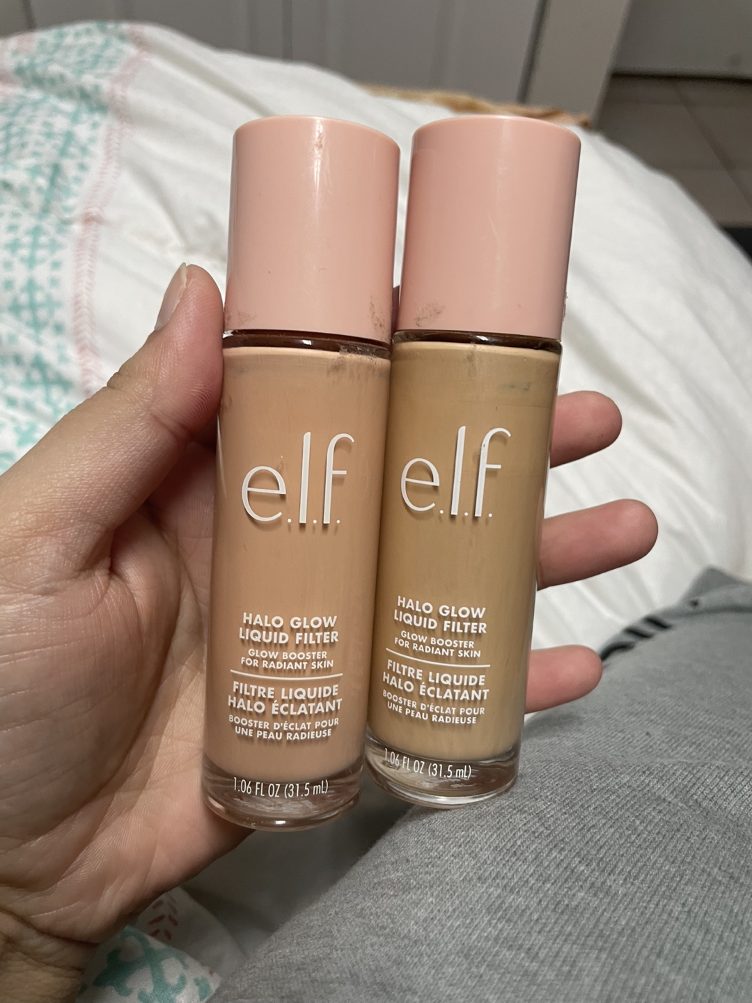 e.l.f. Halo Glow Liquid Filter Foundation - 2 Bottles