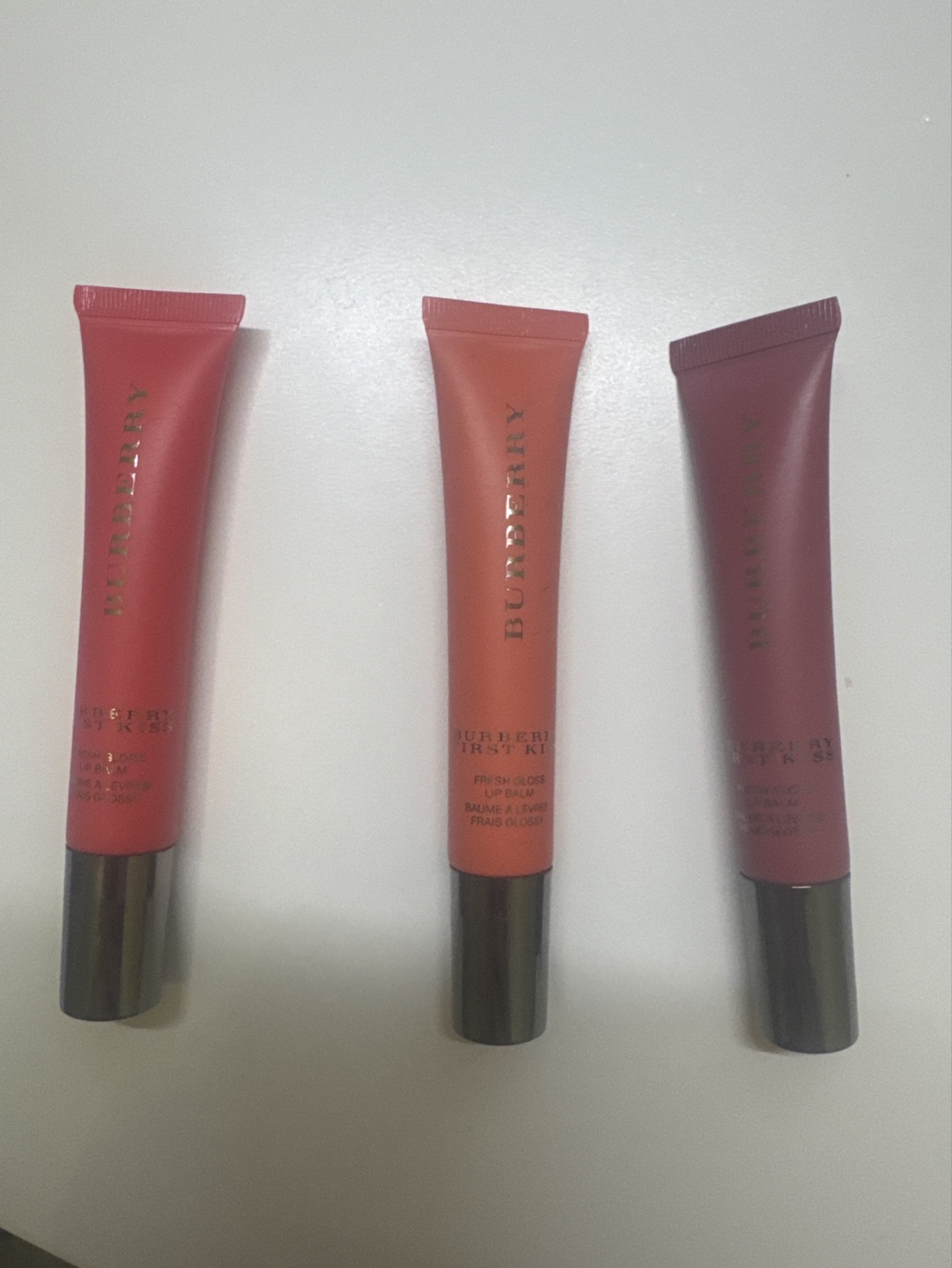 Burberry First Kiss Lip Balms - Set of Three