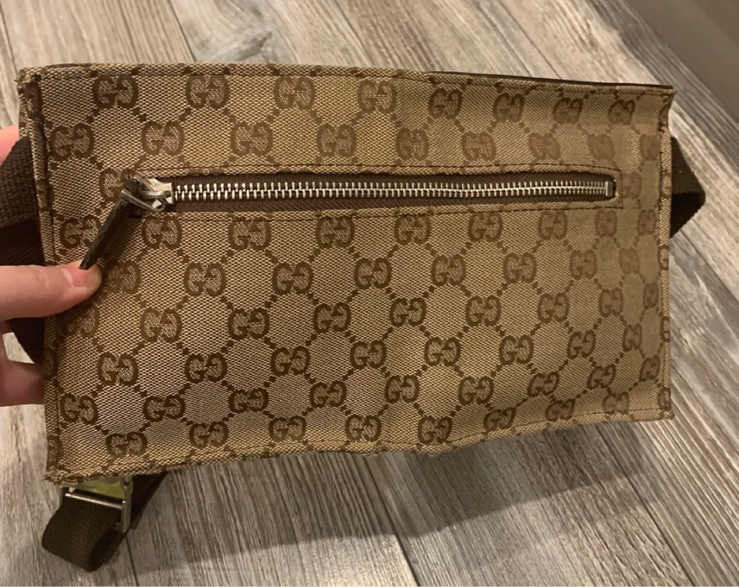 Gucci GG Supreme Canvas Belt Bag image indicator(5)