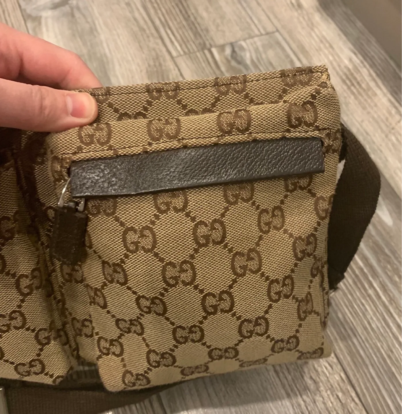 Gucci GG Supreme Canvas Belt Bag image indicator(6)