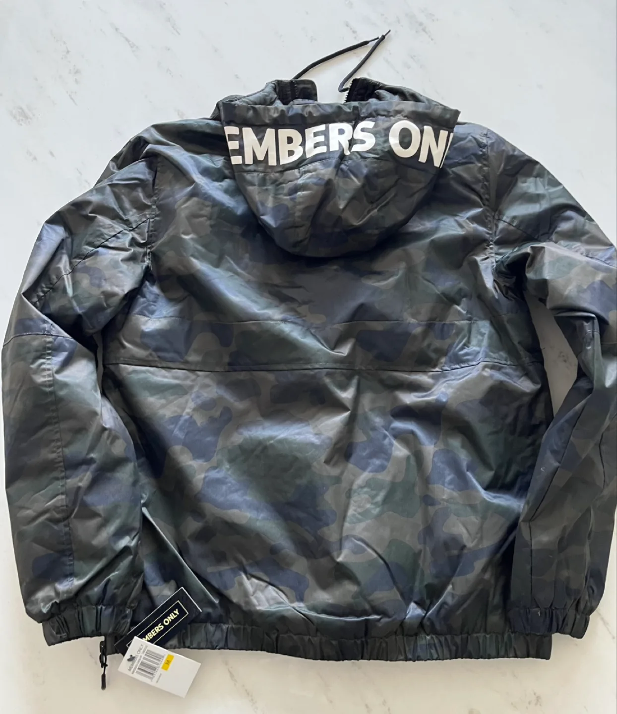 Members Only Camo Pullover Hooded Jacket **New with tags! image indicator(2)