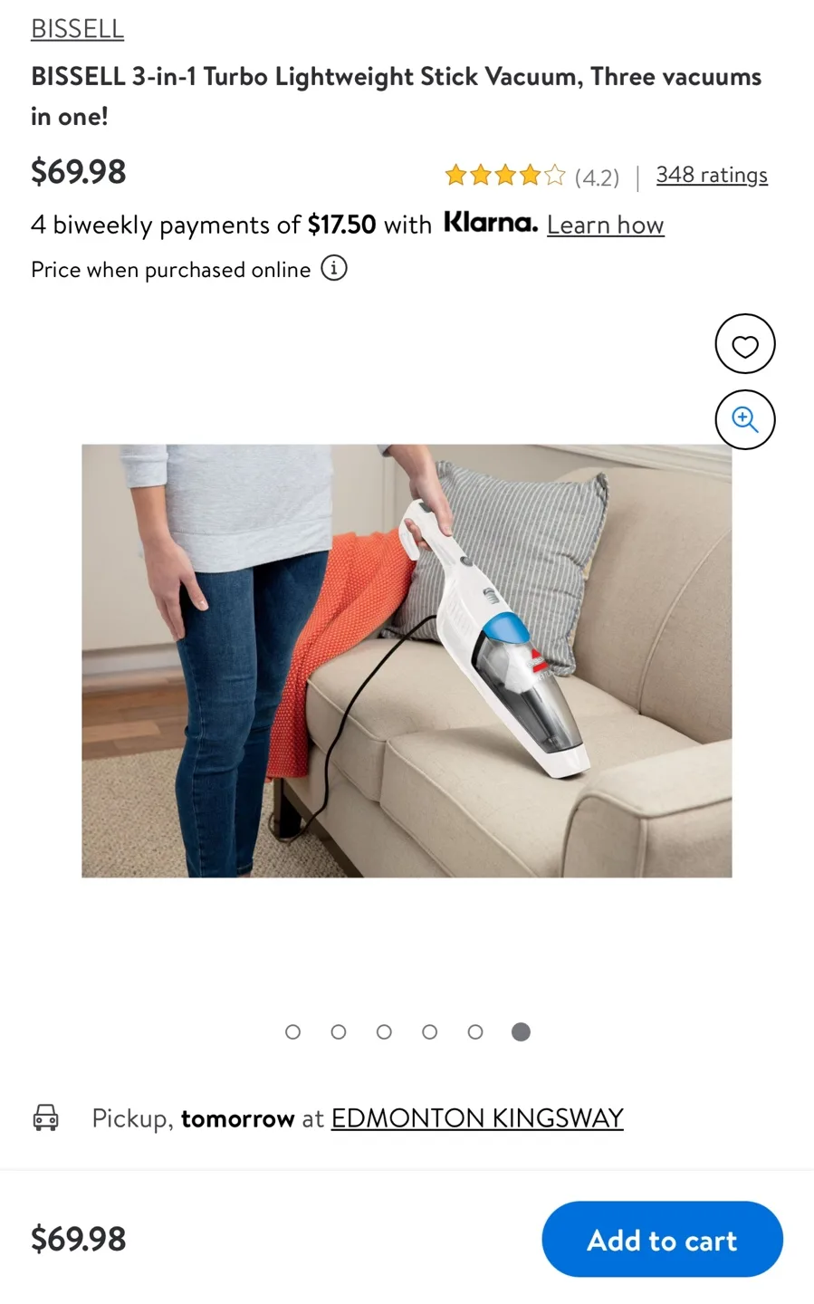 Bissell 3-in-1 Turbo Lightweight Stick Vacuum image indicator(2)