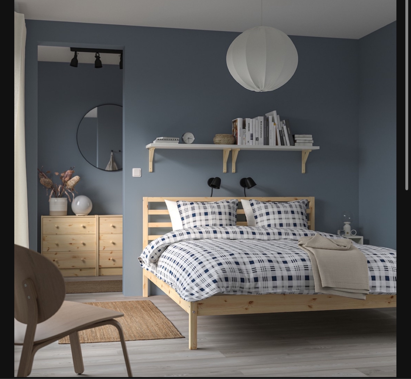 Double Bed Frame with Headboard with comfortable mattress - photo 2
