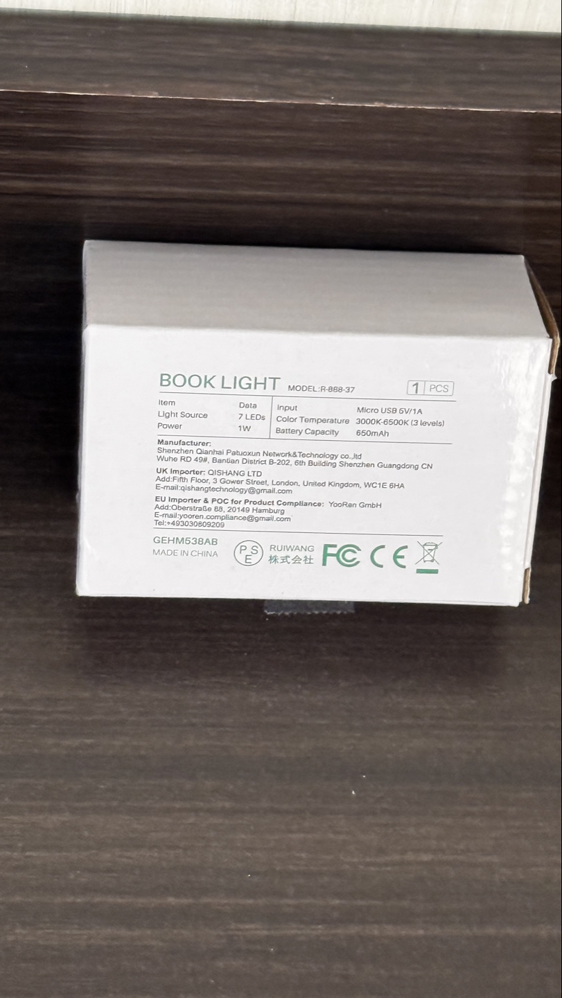 LED Book Light