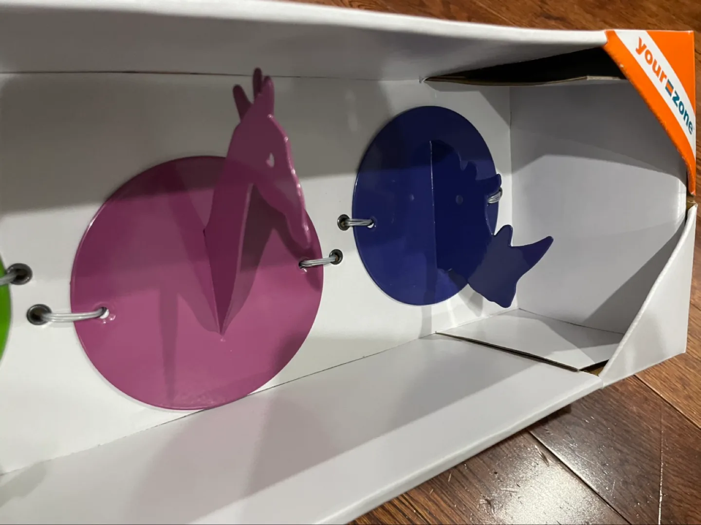 YourZone Animal Wall Hooks - Set of Three image indicator(3)