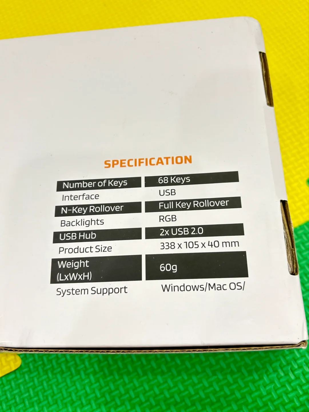 Nimbleback LTC 68-Key Wired Mechanical Keyboard - Brand New image indicator(3)