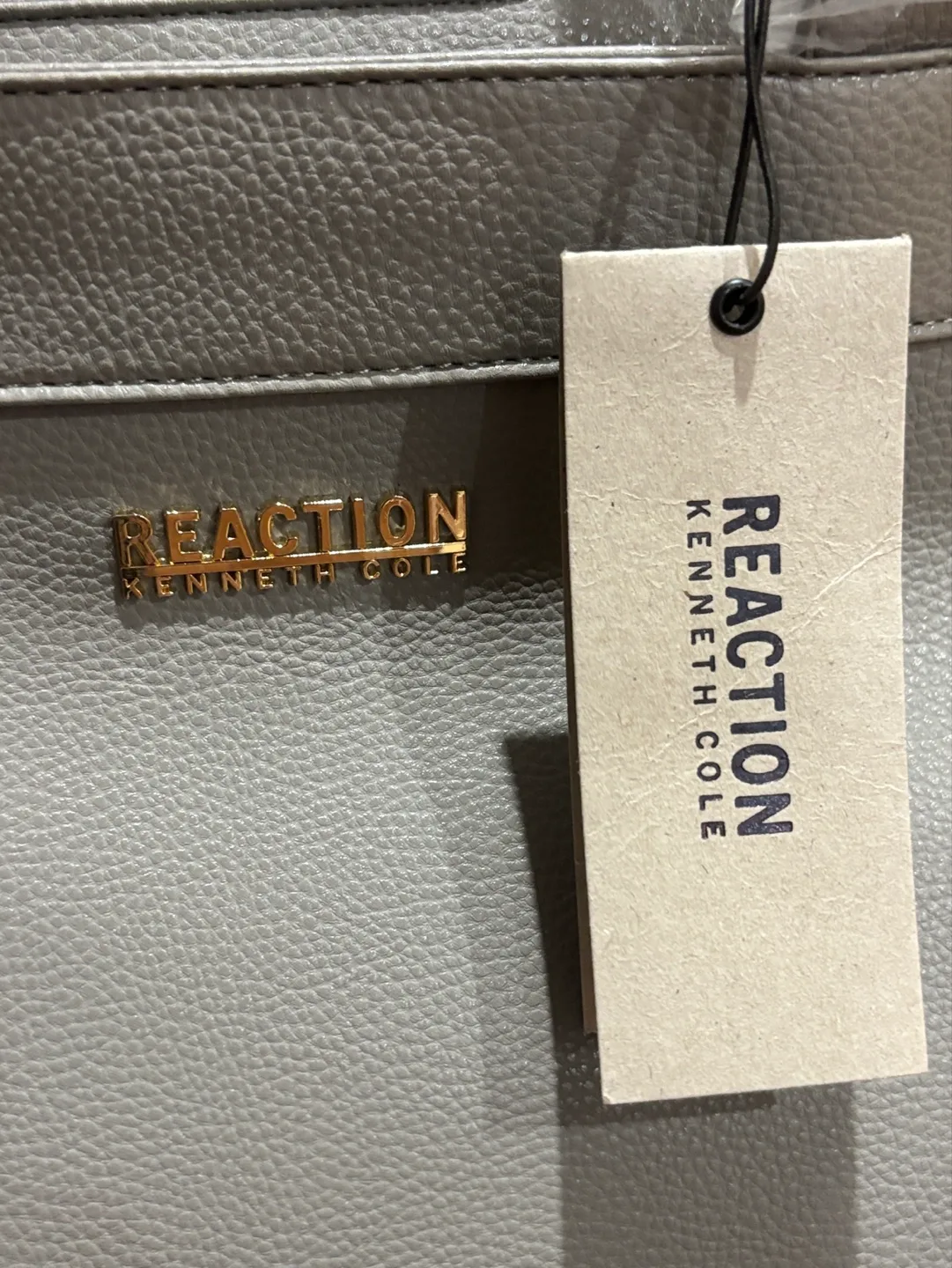 Kenneth Cole  Reaction Grey Tote Bag image indicator(3)