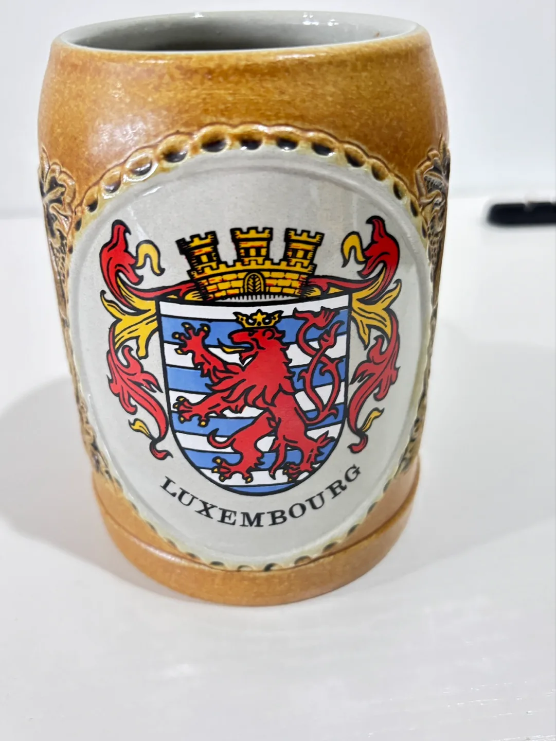Vintage Luxembourg Stein Beer Mug thumbnail