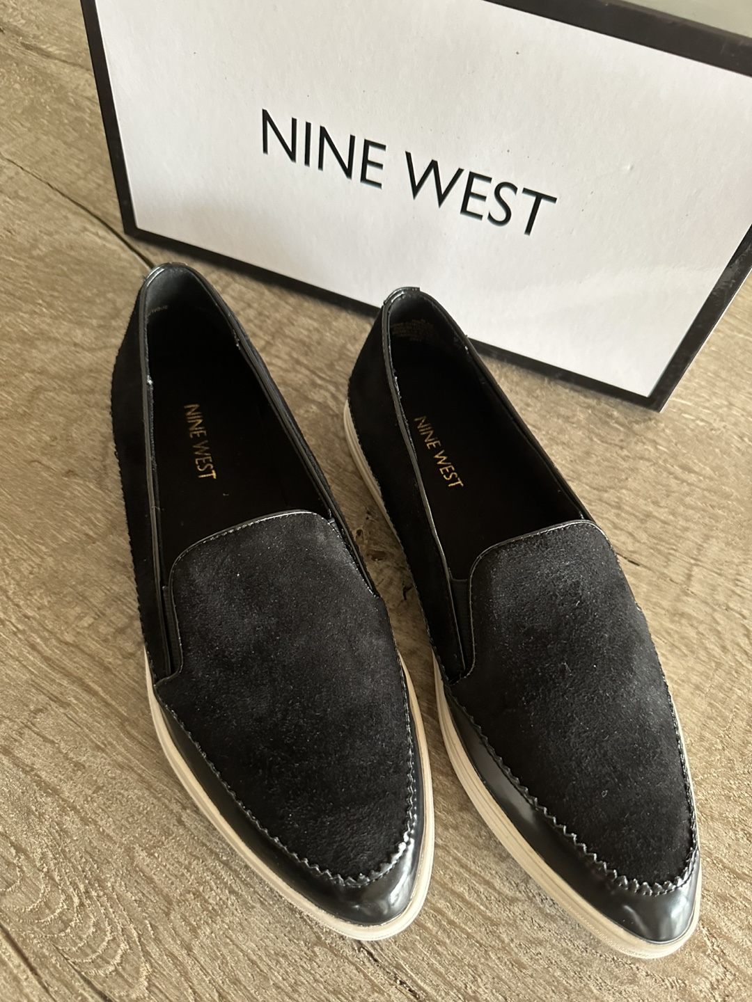 Nine West Black Suede Slip-on Sneakers - photo 3
