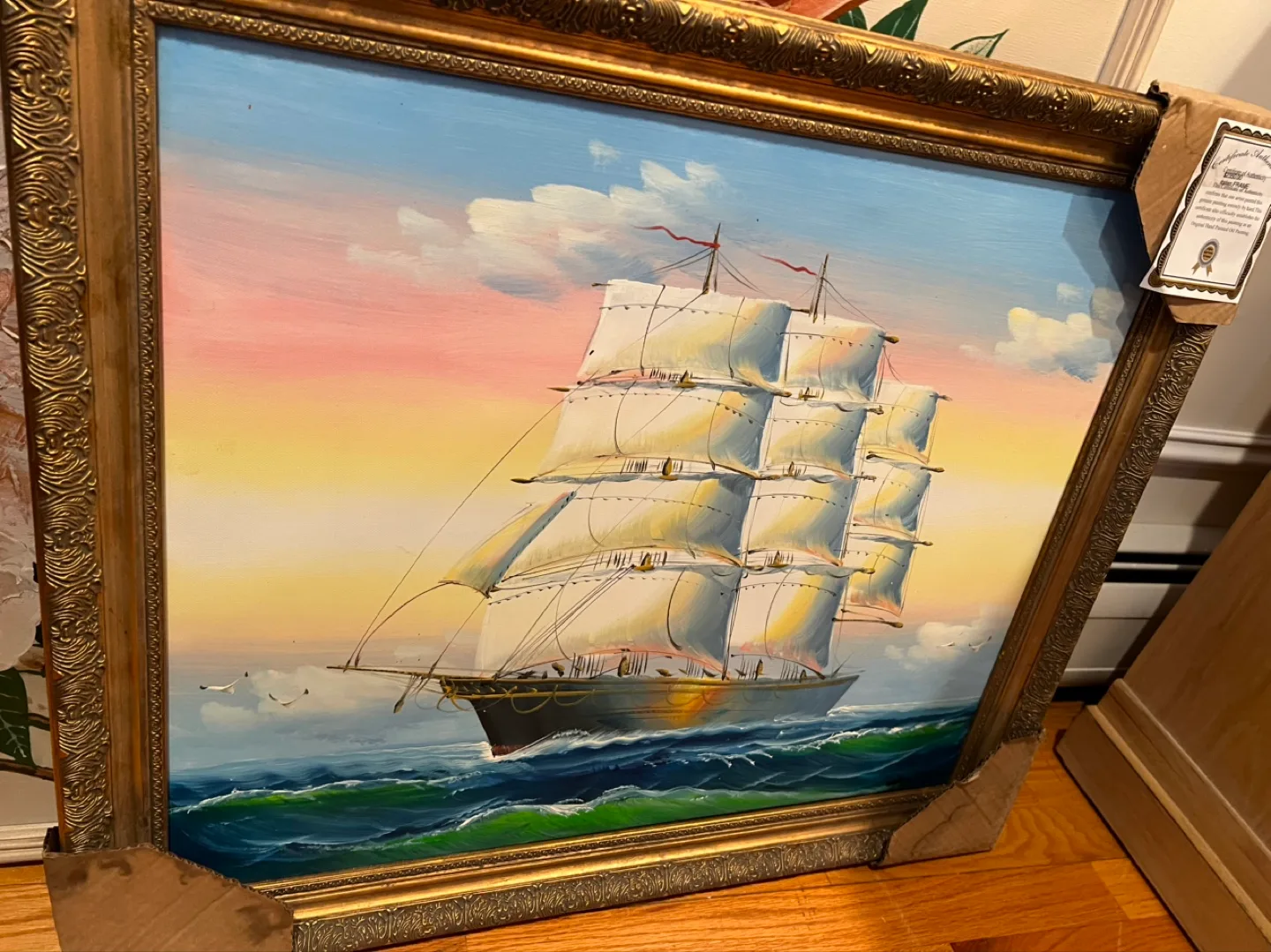 Beautiful Gold Framed Paintings & Wall Art image indicator(5)