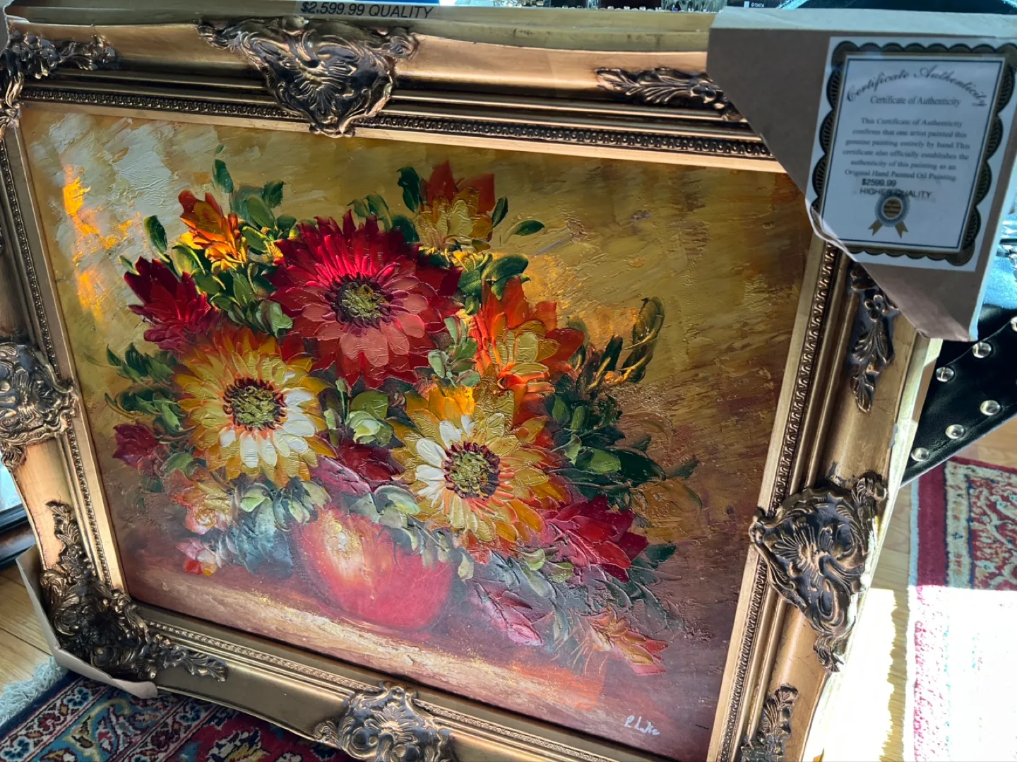 Beautiful Gold Framed Paintings & Wall Art image indicator(9)